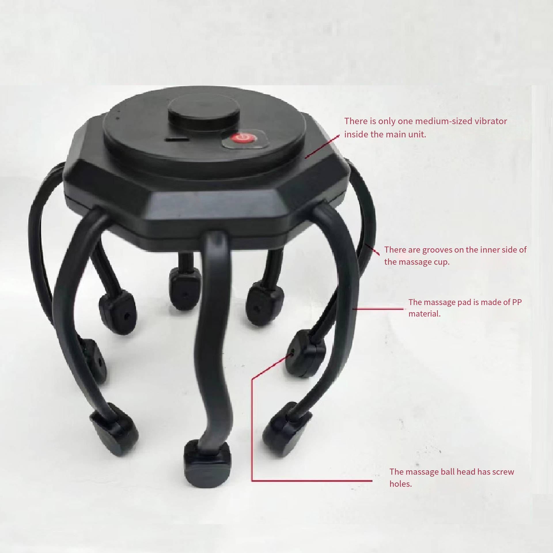 Electric Head Massager Octopus Claw Scalp Massager